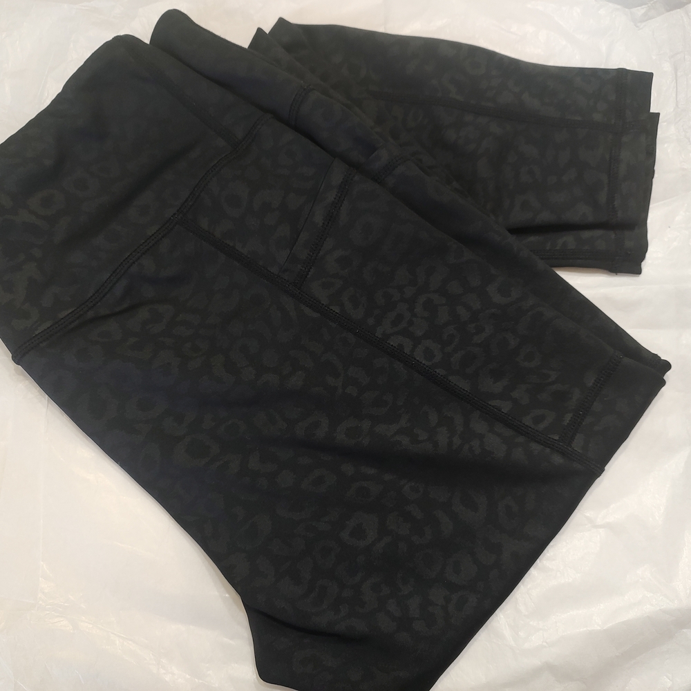 Constantly Varied Gear Black Shadow Leopard Leggings